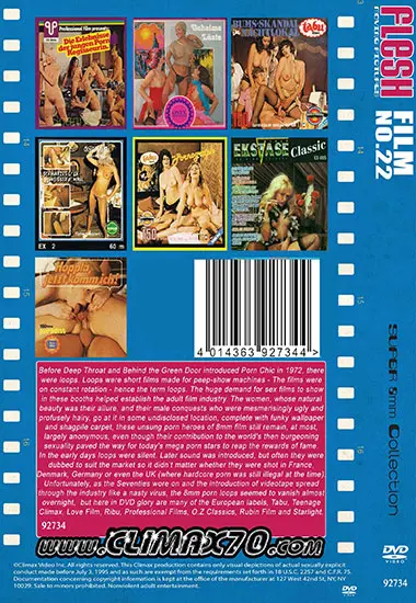 Flesh Film No. 22 | Belrose | DVD(back cover)