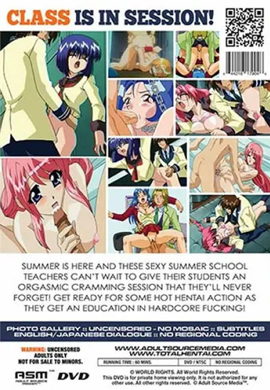 Summer School Sex Teachers 02 | Adult Source Media | DVD(back cover)