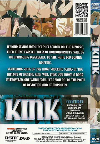 Kink | Adult Source Media | DVD(back cover)