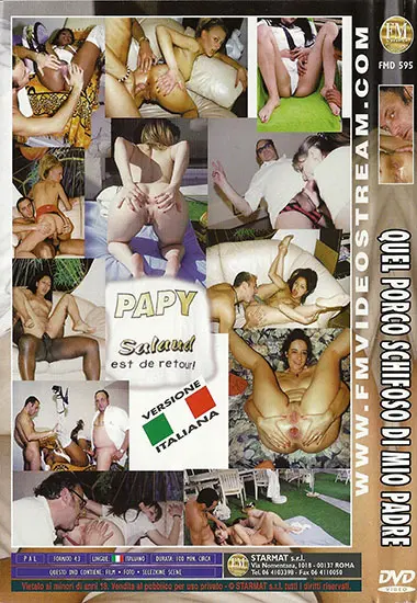 Quel porco schifoso di mio padre | FM Video(back cover)