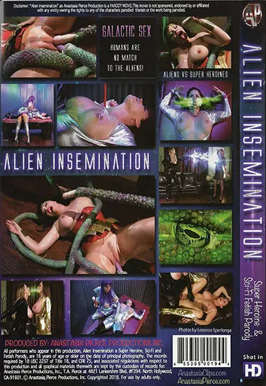 Alien Insemination | Anastasia P. P.(back cover)