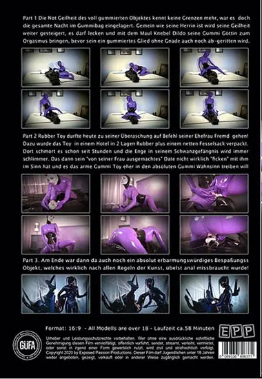 Amator - The Art of Rubber Sex | AMATOR | DVD(back cover)
