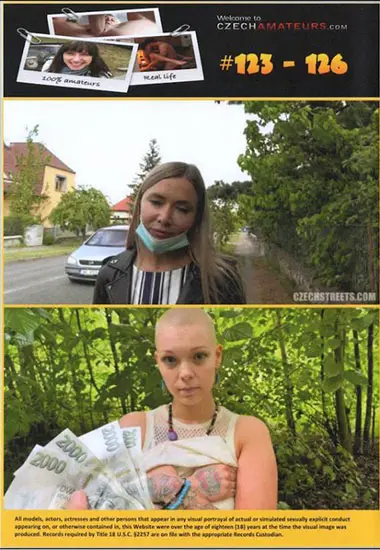 Czech Streets - Volume 123 - 126(Czech Amateurs)(back cover)
