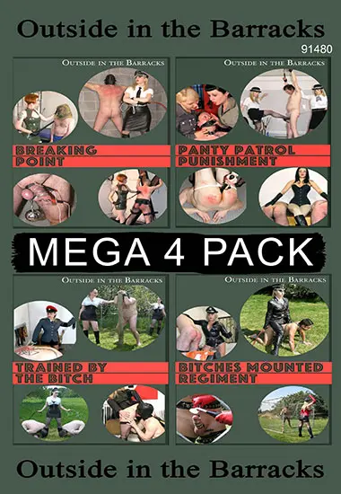 MEGA 4 PACK - Outside In The Barracks (4 DVD Boxset) | Belrose | DVD