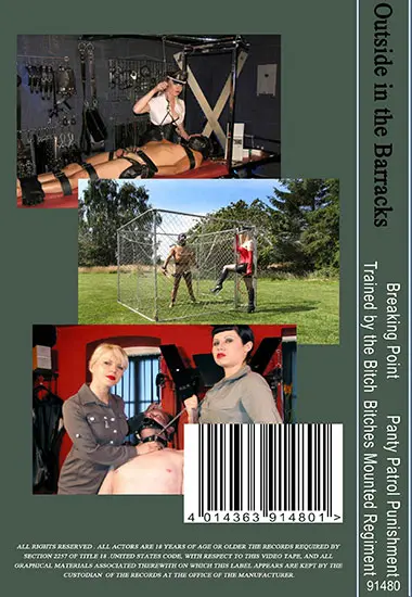 MEGA 4 PACK - Outside In The Barracks (4 DVD Boxset) | Belrose | DVD(back cover)