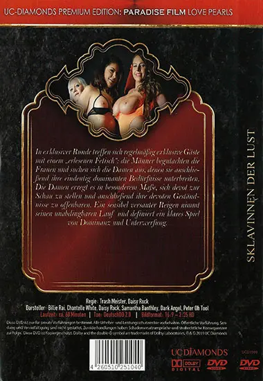 Sklavinnen der Lust 1 | UC Diamonds | DVD(back cover)
