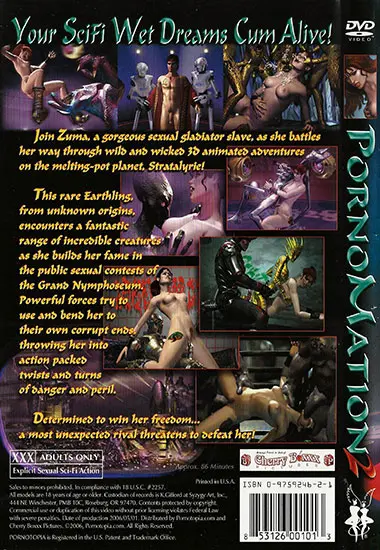 Pornomation 2 | Cherry Boxxx(back cover)