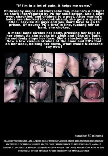 Punished Cunt(Infernal Restraints) at sexvideoall.com(back cover)