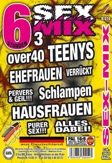 Sex Mix B-414 | BB-Video | DVD(back cover)