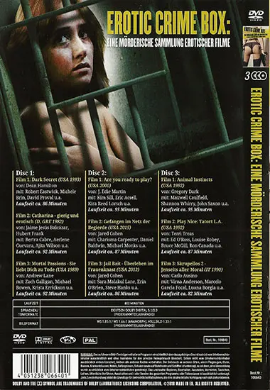 Erotic Crime Box (3xDVDs) | Unknown(back cover)