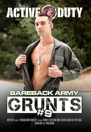 Bareback Army Grunts 09 | ACTIVE DUTY | DVD