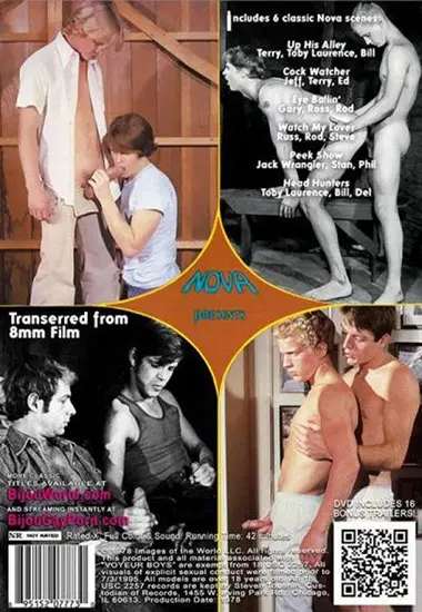 Voyeur Boys | BIJOU | DVD(back cover)