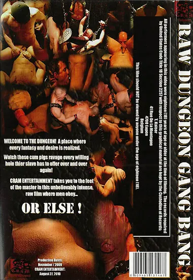 Raw Dungeon Gang Bang | Unknown(back cover)