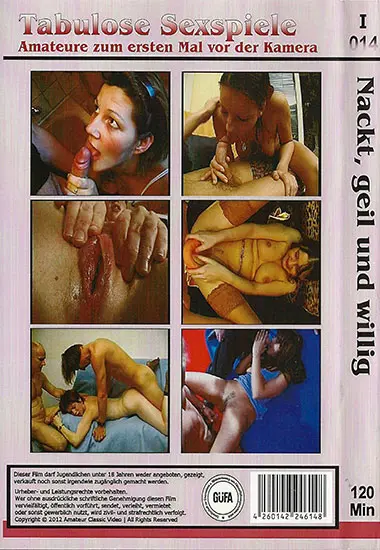 Nackt, geil und willig | Unknown(back cover)
