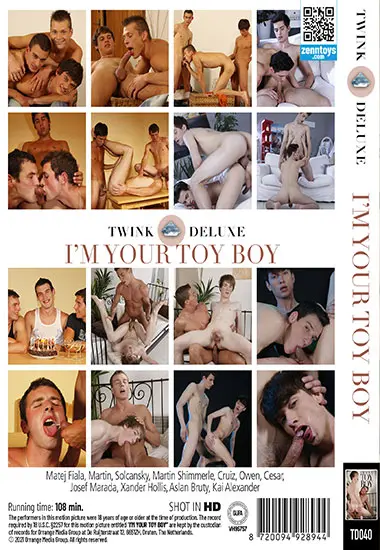I´m your toy boy(Twink Deluxe) (Download available)(back cover)