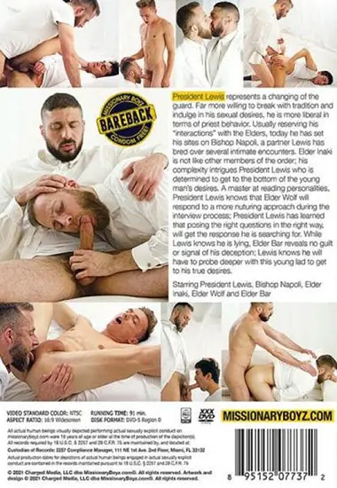 President Lewis(MORMON BOYZ) at sexvideoall.com(back cover)