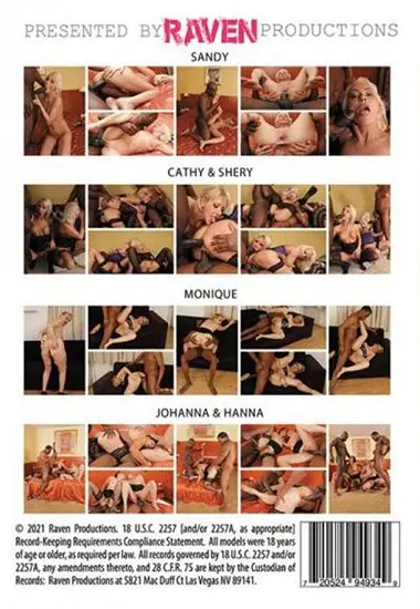 Anal Addicted Grannies(RAVEN PRODUCTIONS)(back cover)