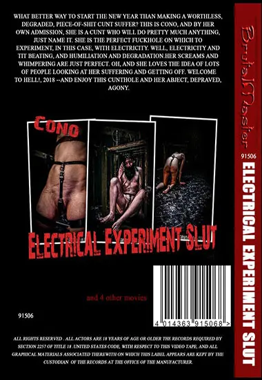 Brutal Master - Electrical Experiment Slut | Belrose | DVD(back cover)