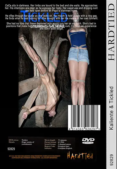 Hardtied - Kaliente andamp; Tickled | Belrose | DVD(back cover)