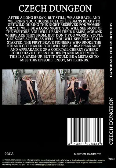 Gangbang For Everybody | CZECH(back cover)