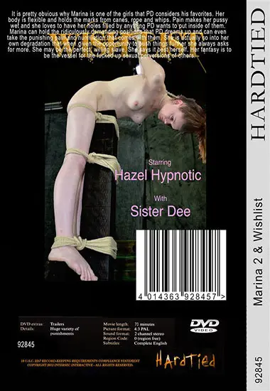 Hardtied - Marina 2 andamp; Wishlist | Belrose | DVD(back cover)