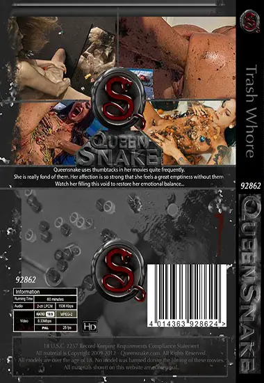 Queensnake - Trash Whore | Belrose | DVD(back cover)