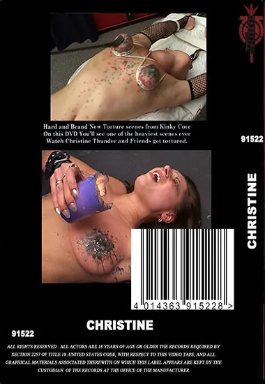 Kinky Core - Christine | Belrose | DVD(back cover)