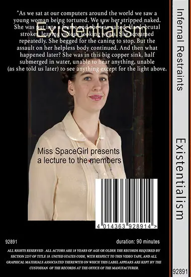 Infernal Restraints - Existentialism | Belrose | DVD(back cover)