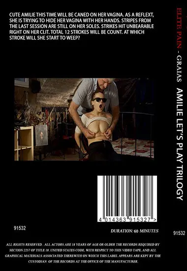 Elite Pain - Graias: Amilie - Letand#180;s Play Trilogy | Belrose | DVD(back cover)