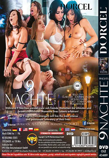 9 Nand#228;chte | MARC DORCEL | DVD(back cover)