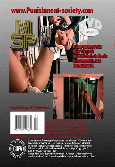 Der Bizarre Salon: Steffie Im Folterkeller Des Master M. | LENA K. | DVD(back cover)