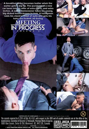 MEN AT PLAY - Meeting In Progress Volume 3 | Unknown(back cover)