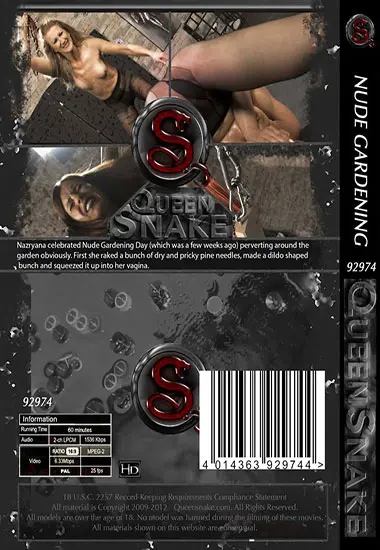 Queensnake - Nude Gardening(Belrose) at sexvideoall.com(back cover)