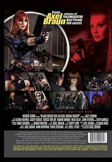 Black Widow XXX 2-Disc LIMITED EDITION(Wicked Pictures)(back cover)