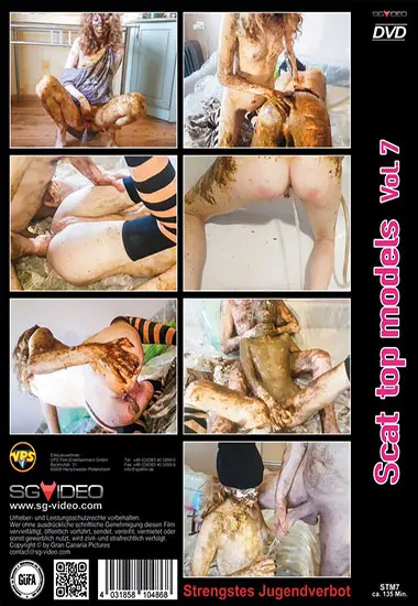 Scat Top Models Vol. 7 | SG-Video | DVD(back cover)
