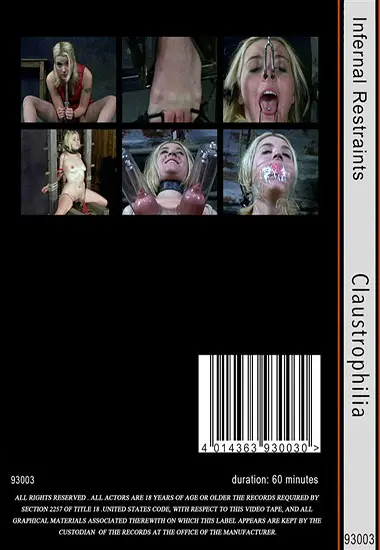 Infernal Restraints - Mystic Molly #1 | Belrose | DVD(back cover)