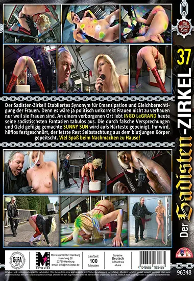 SCHWARZER DORN Der Sadisten-Zirkel 37 | MOVIESTAR | DVD(back cover)