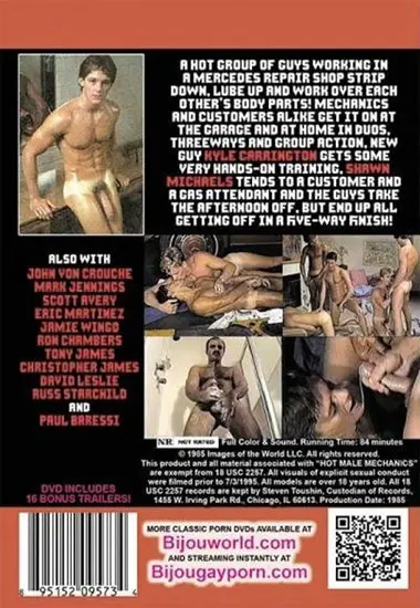 Hot Male Mechanics(BIJOU) at sexvideoall.com(back cover)
