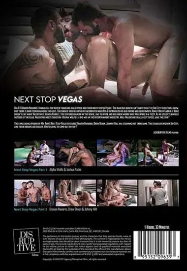 Next Stop Vegas | Disruptive Films | DVD(back cover)