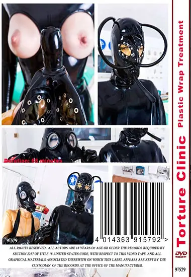 TORTURE CLINIC - Plastic Wrap Treatment | Belrose | DVD(back cover)