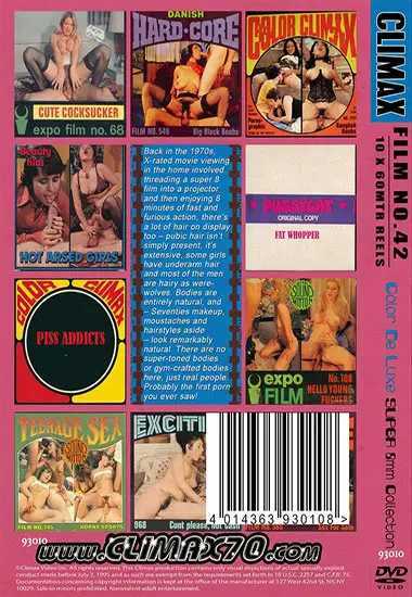 Climax Film No. 42(Belrose) at sexvideoall.com(back cover)