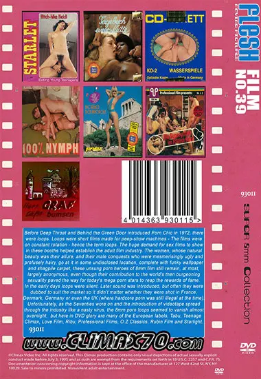 Flesh Film No. 39(Belrose) at sexvideoall.com(back cover)
