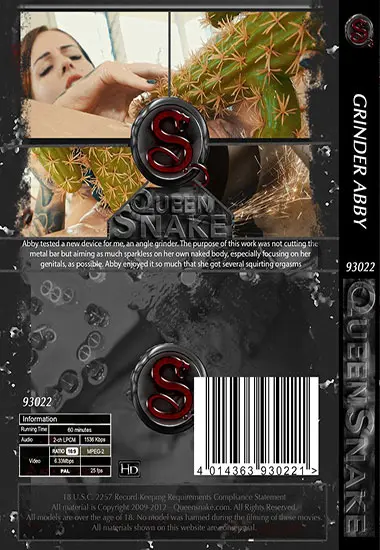 QUEENSNAKE - Grinder Abby | Belrose | DVD(back cover)
