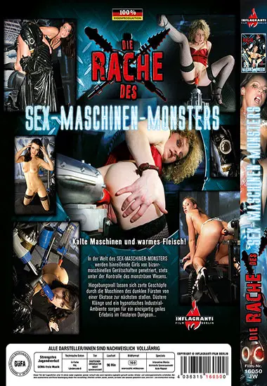 Die Rache des Sex-Maschinen-Monsters(Inflagranti)(back cover)