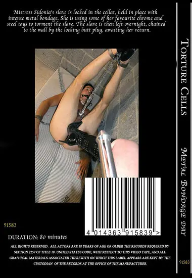 TORTURE CELLS - Metal Bondage Day | Belrose | DVD(back cover)