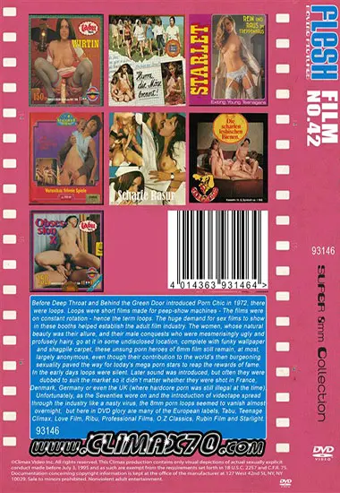 Flesh Film No. 42(Belrose) at sexvideoall.com(back cover)