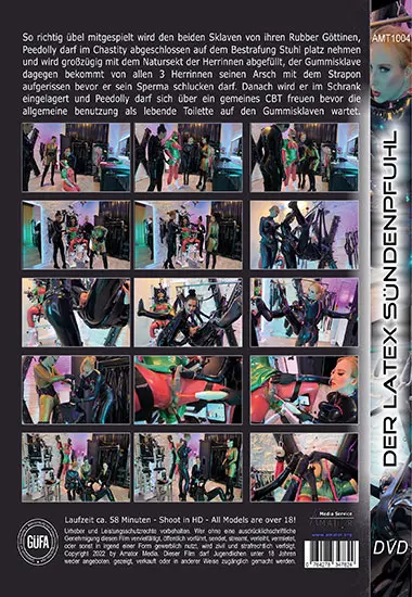 Lady Blackdiamoond - Der Latex Sand#252;ndenphul | AMATOR | DVD(back cover)