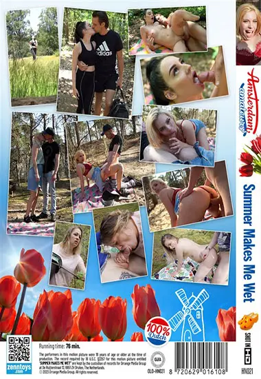 Summer Makes Me Wet(Amsterdam Amateurs) (Download available)(back cover)