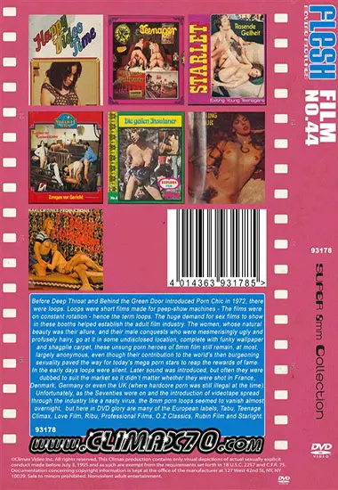 Flesh Film No. 44(Belrose) at sexvideoall.com(back cover)