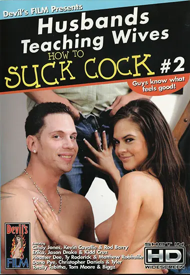Husbands teaching wives how to suck cock #2 | Deviland#180;s Film